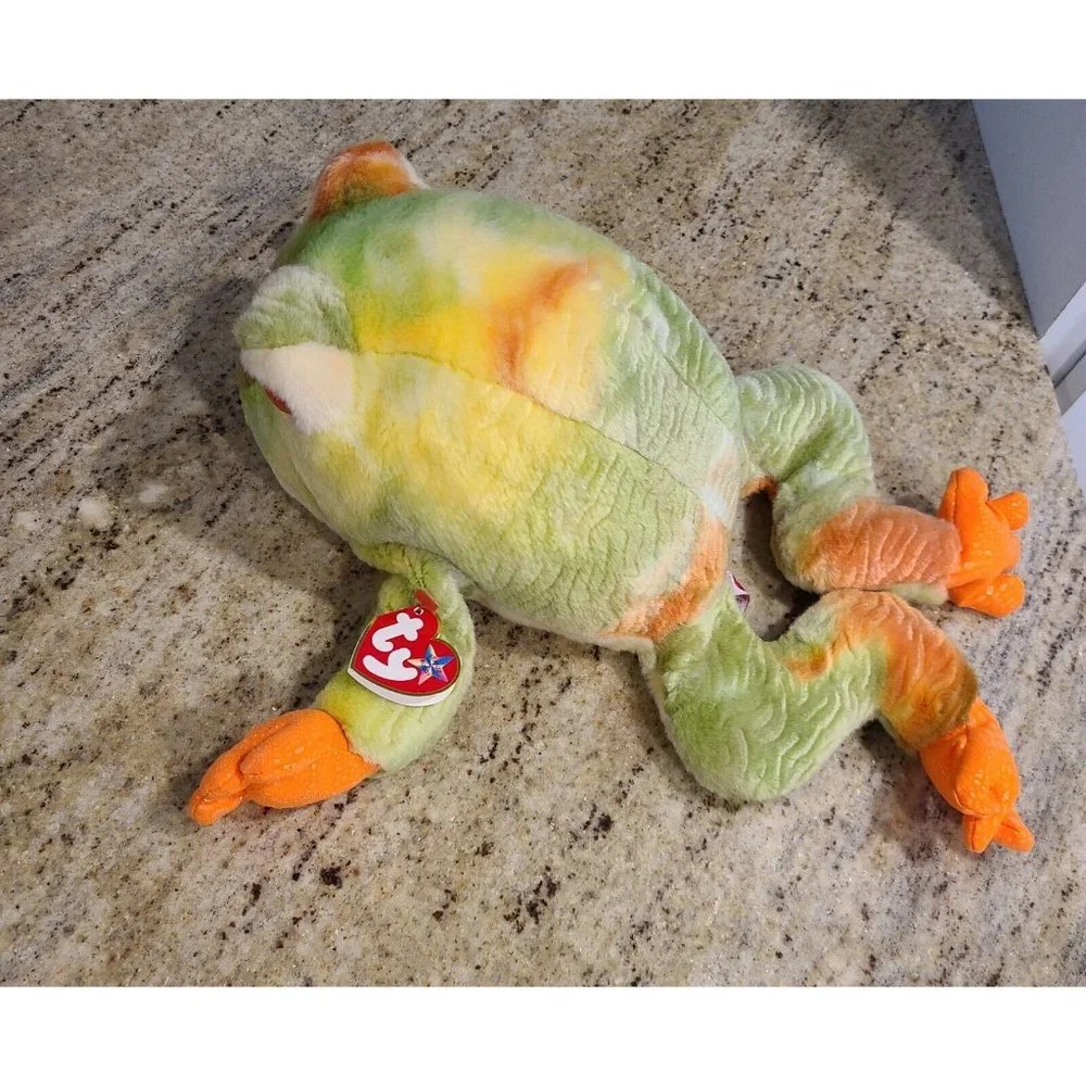 TY Beanie Buddies 2000 Prince the Frog 13